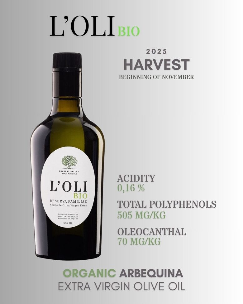 BIO Extra Virgin olīveļļa "Arbequina", 500ml