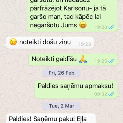 Daina atzīst, ka iegādātā Royal eļļa ir izcila!