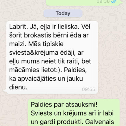 Ilvas ģimenei garšo Royal EVO