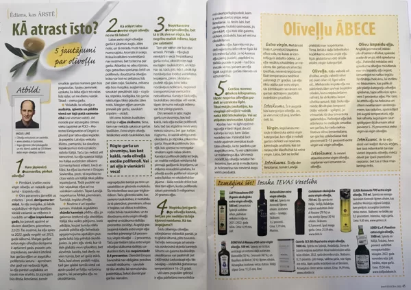 Publikācija žurnālā "Ievas veselība"