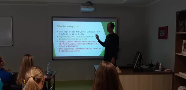Lekcija-degustācija RSU topošajiem uztura speciālistiem