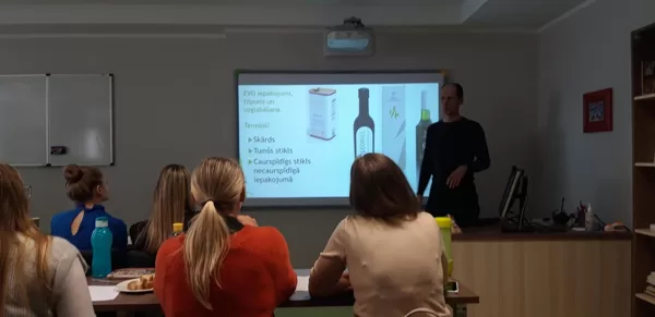Lekcija-degustācija RSU topošajiem uztura speciālistiem