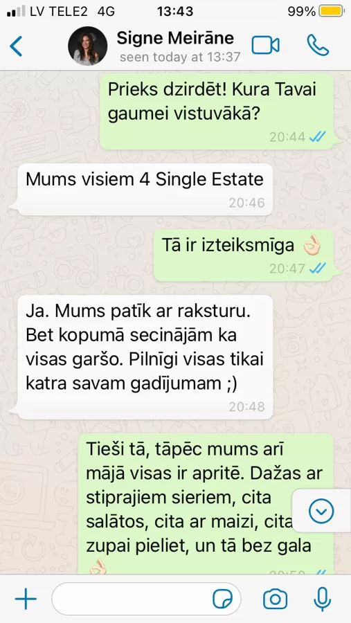 Signe Meirāne "Katra eļļa savam gadījumam!"