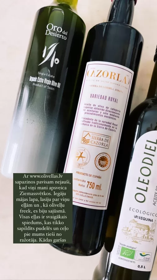 Signe Meirāne par iepazīšanos ar www.olivellas.lv